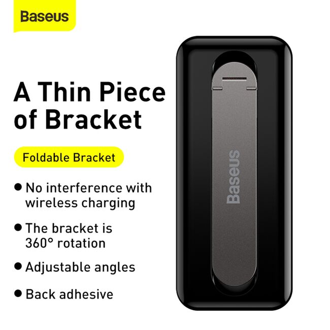 Suport de birou pentru telefon Baseus LUXZ000001, negru