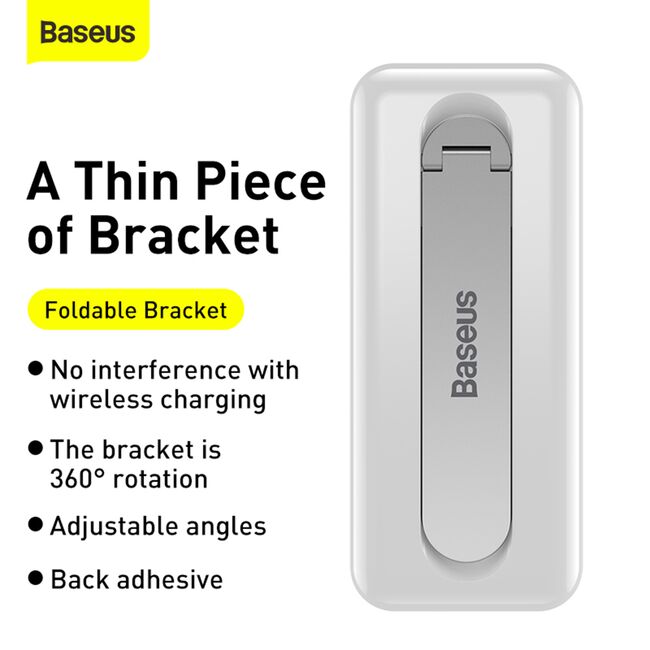 Suport de birou pentru telefon Baseus LUXZ000002, alb