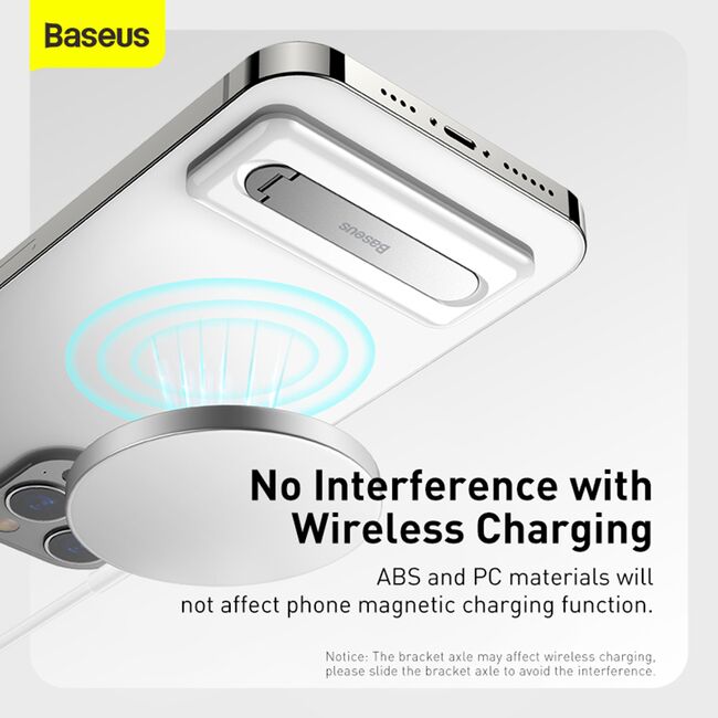 Suport de birou pentru telefon Baseus LUXZ000002, alb