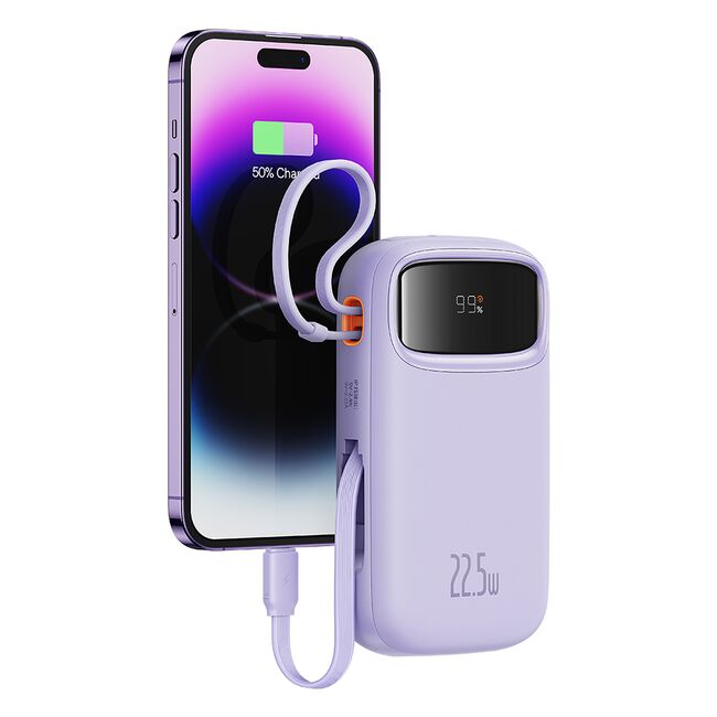 Baterie externa, power bank 20000mAh Baseus, 22.5W, P10055002513-00