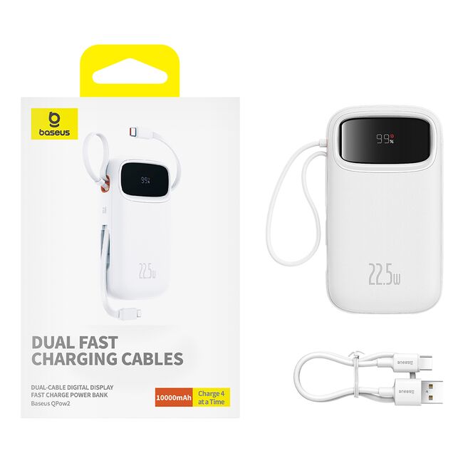 Baterie externa, power bank 10000mAh Baseus, 22.5W, P10055003223-00