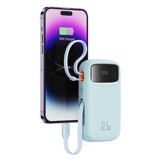 Baterie externa, power bank 10000mAh Baseus, 22.5W, P10055003313-00