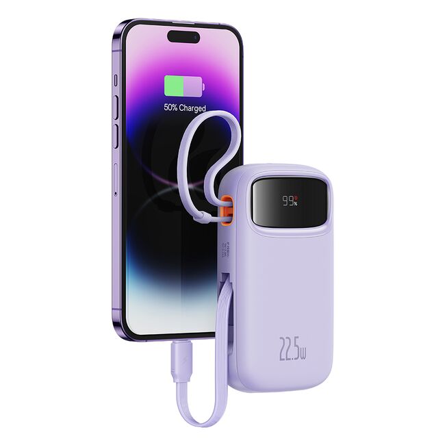 Baterie externa, power bank 10000mAh Baseus, 22.5W, P10055003513-00