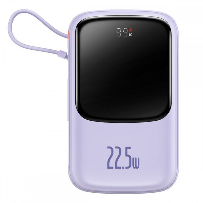 Acumulator extern 20000mAh Baseus cu cablu tip C, PPQD030105