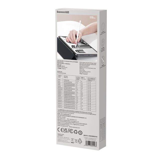 Stylus pen activ Baseus, palm rejection, alb, SXBC060202