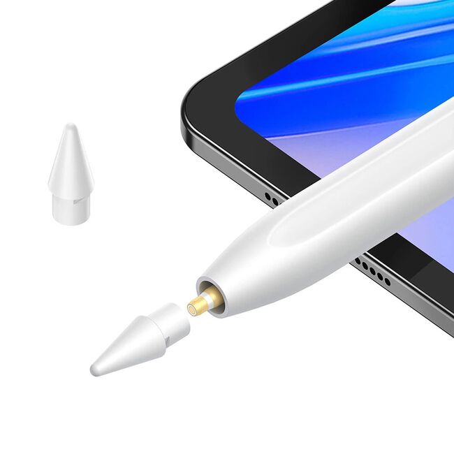 Stylus pen activ wireless charging Baseus alb, SXBC060002