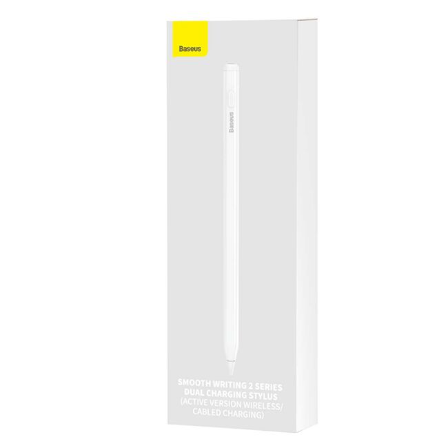 Stylus pen activ Dual Charging Baseus alb, SXBC080102