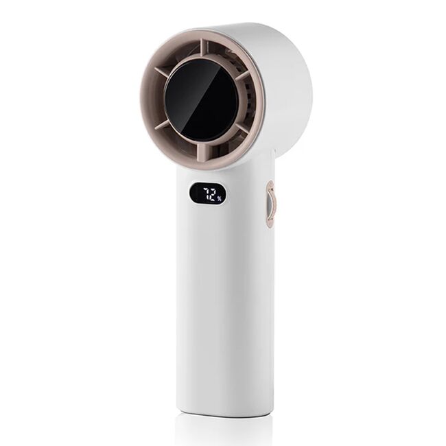 Ventilator premium portabil cu acumulator Techsuit K38, alb
