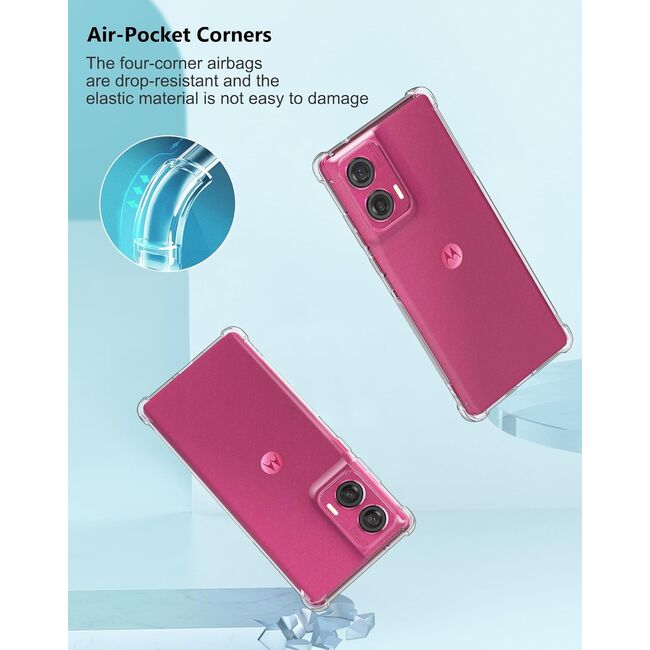 Husa pentru Motorola Edge 50 Fusion Anti-Shock 1.5mm reinforced 4 corners, transparent