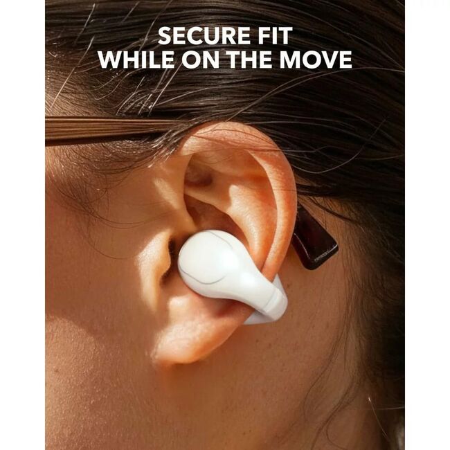 Casti open-ear cu microfon Bluetooth Anker C30i, IPX4, alb