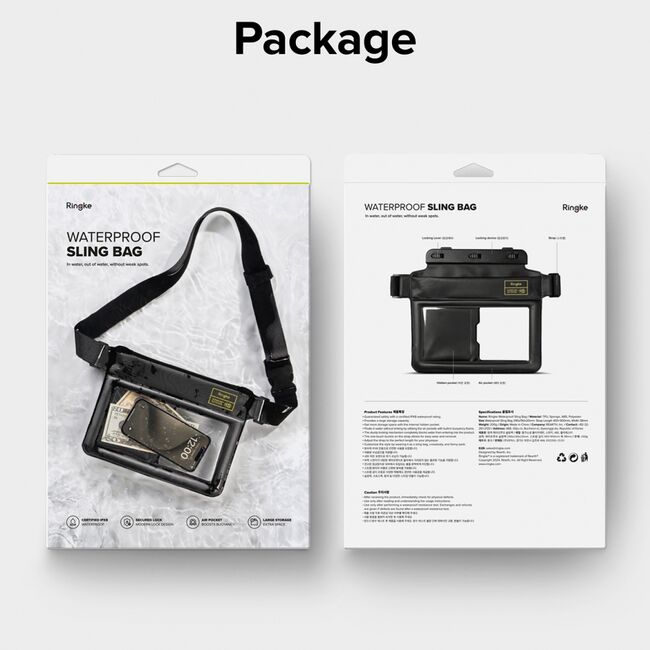 Husa subacvatica waterproof, geanta impermeabila Ringke