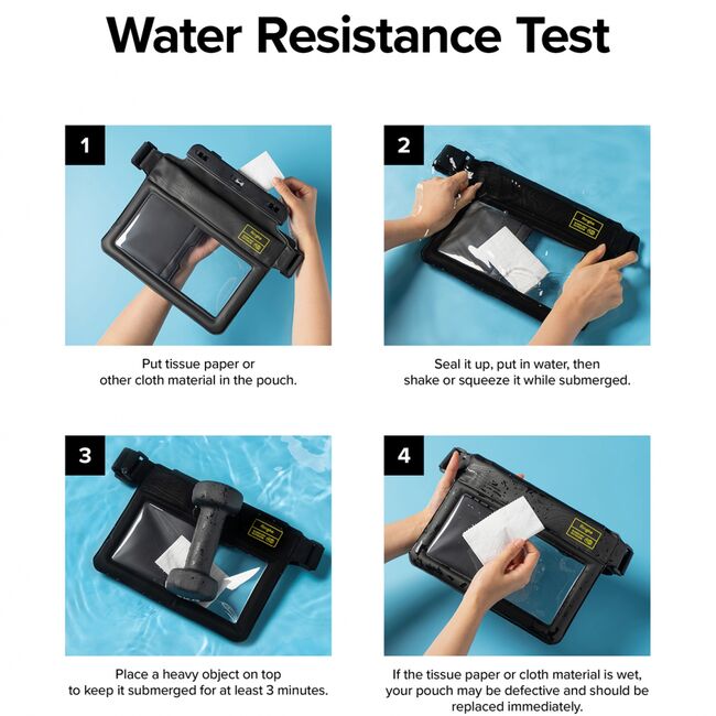 Husa subacvatica waterproof, geanta impermeabila Ringke