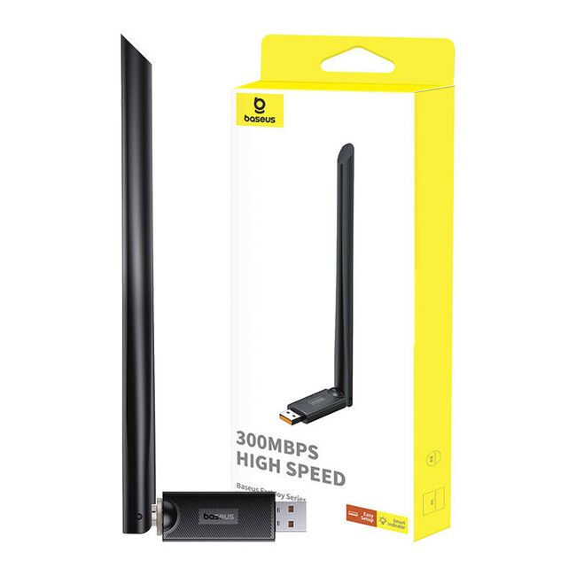 Adaptor, router Wi-Fi Baseus, 300Mbps, B01317600111-01