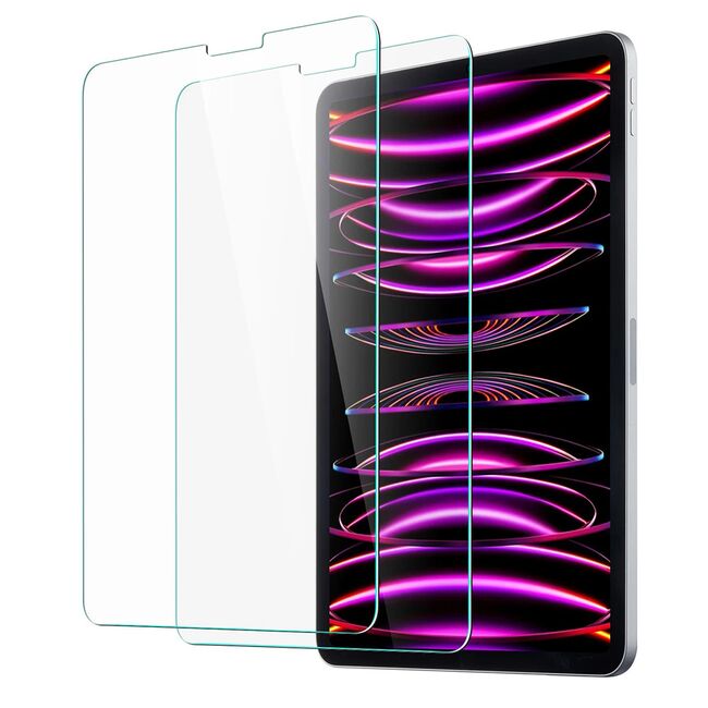 [Pachet 2x] Folie sticla iPad Pro 12.9 (2018 / 2020 / 2021 / 2022) ESR Armorite Screen Protector, transparenta