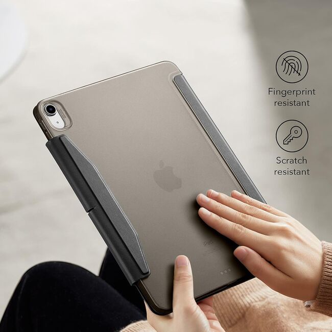 Husa iPad Air 13 2025 / 2024 M3, M2) ESR Ascend Trifold, gri frost
