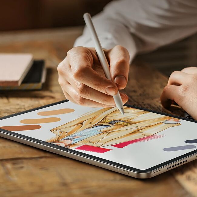 [Pachet 2x] Folie iPad Pro 11 (2024) ESR Paper-Feel, mata