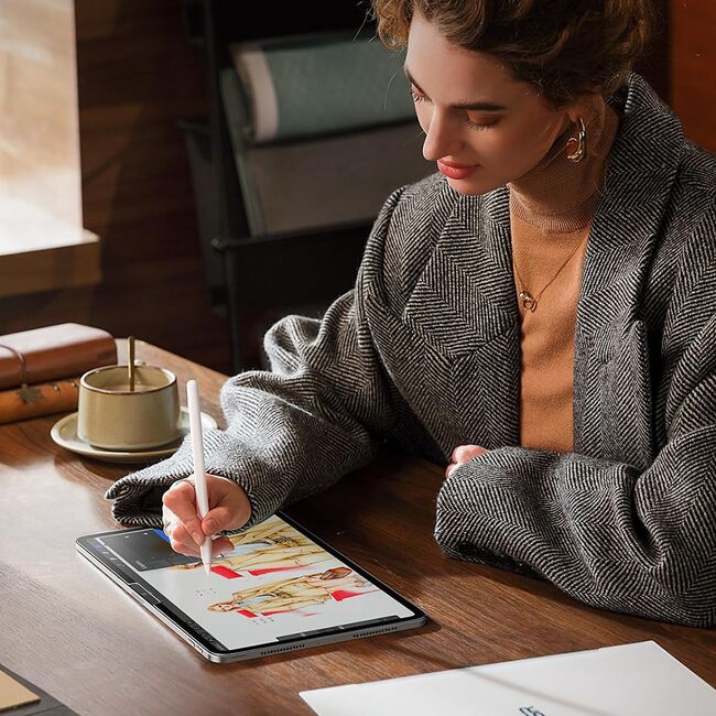 [Pachet 2x] Folie iPad Pro 13 (2024) ESR Paper-Feel, mata