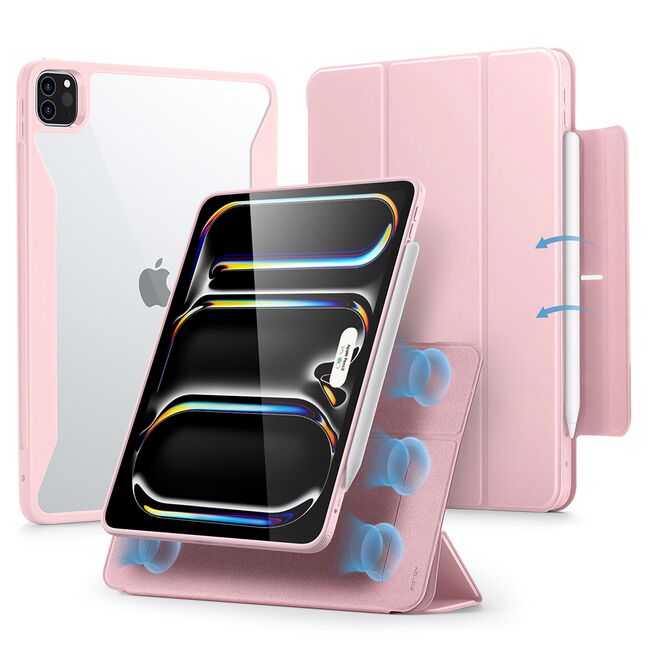 Huse pentru   Apple iPad Pro 13 (2024) - ESR Rebound Hybrid - roz