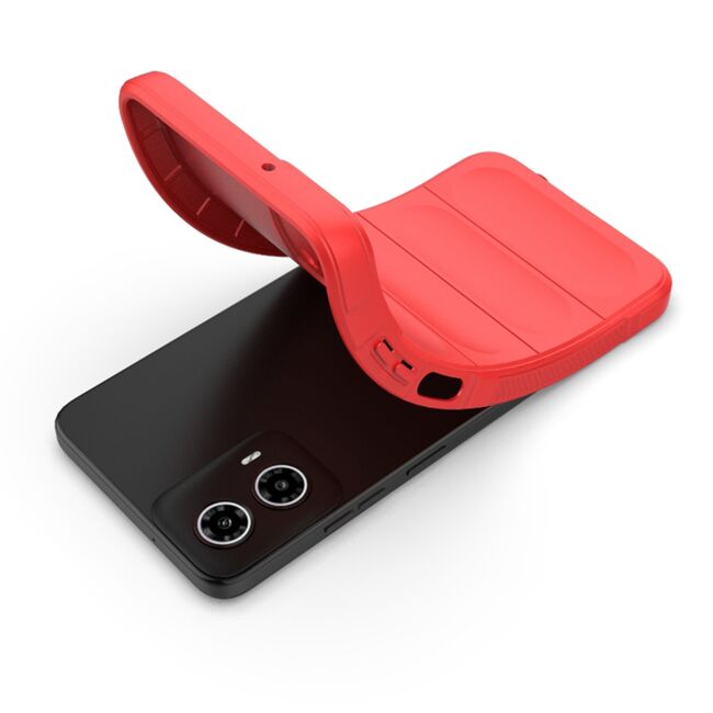 Husa pentru Motorola Edge 50 Fusion Liquid Silicone, Microfibre Lining, Non-Slip Airbag Design, bordeaux