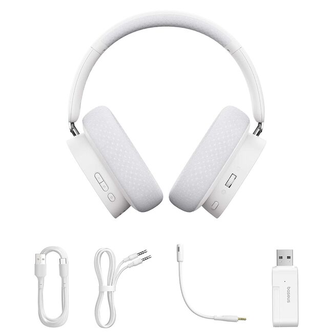 Casti wireless gaming cu microfon Baseus AeQur GH02, negru