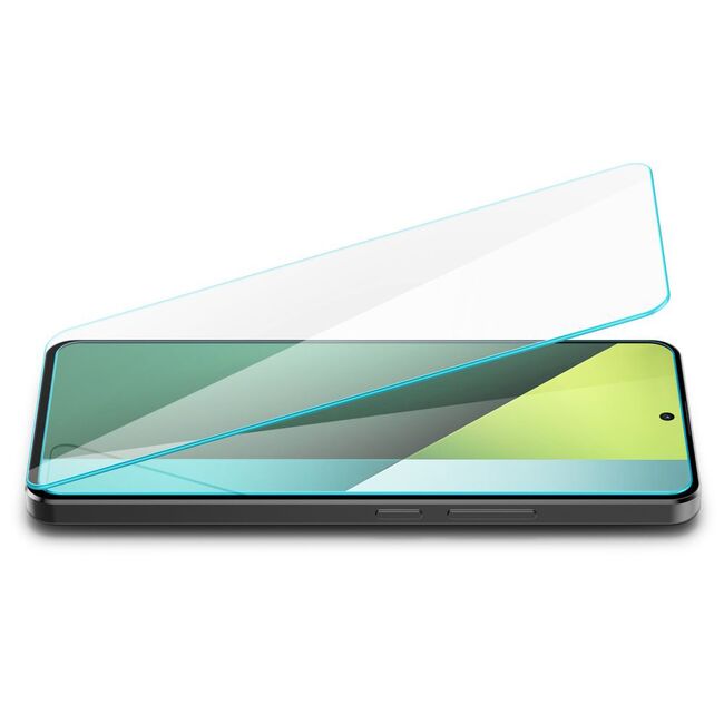 [Pachet 2x] Folie Xiaomi Redmi Note 13 Pro 5G Spigen Glas.tR Slim, transparenta