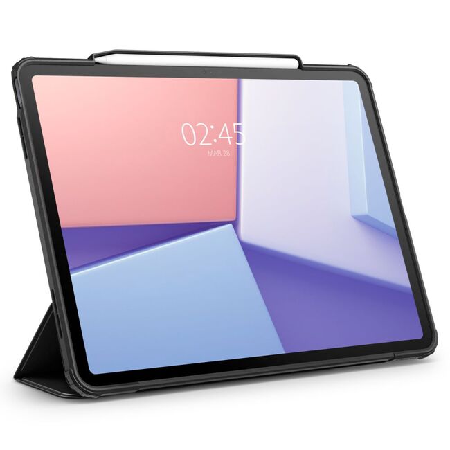 Husa iPad Air 13 2025 / 2024 M3, M2 Spigen Ultra Hybrid Pro, negru