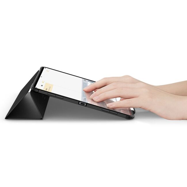 Husa iPad Pro 13 (2024) Spigen Ultra Hybrid Pro, negru