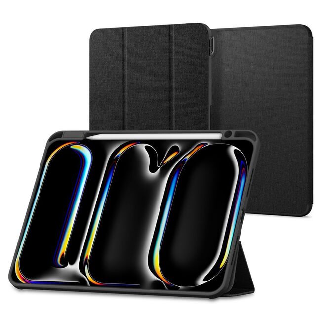 Husa iPad Pro 13 (2024) Spigen Urban Fit, negru