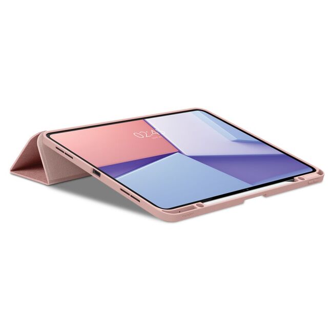 Husa iPad Pro 13 (2024) Spigen Urban Fit, roz