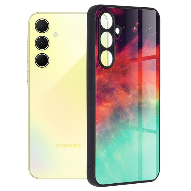 Husa pentru  Samsung Galaxy A35 Colorful Varnish Anti-scrath, Multicolor