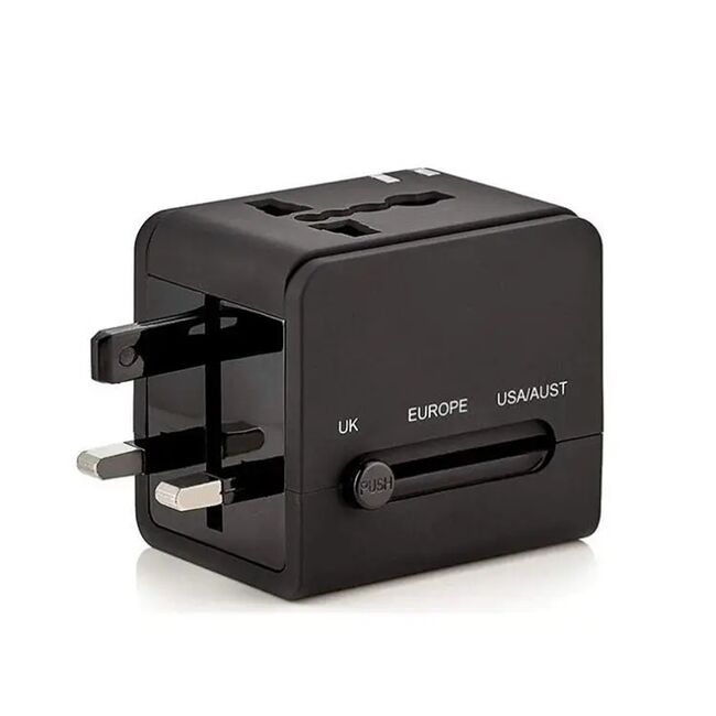 Adaptor priza EU la US, UK, AUS, USB, Type-C Techsuit, HHT148