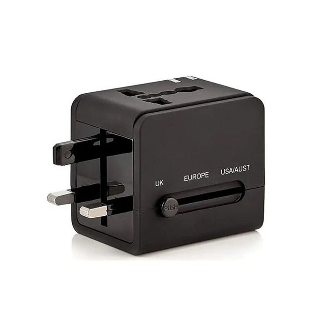 Adaptor priza EU la US, UK, AUS, USB, Type-C Techsuit, HHT148