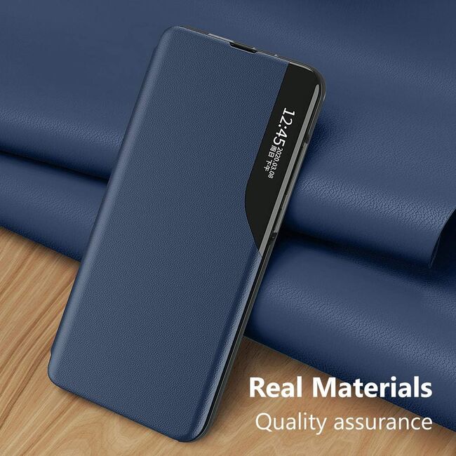 Husa pentru Honor 200 Pro tip carte, Smart View, navy blue