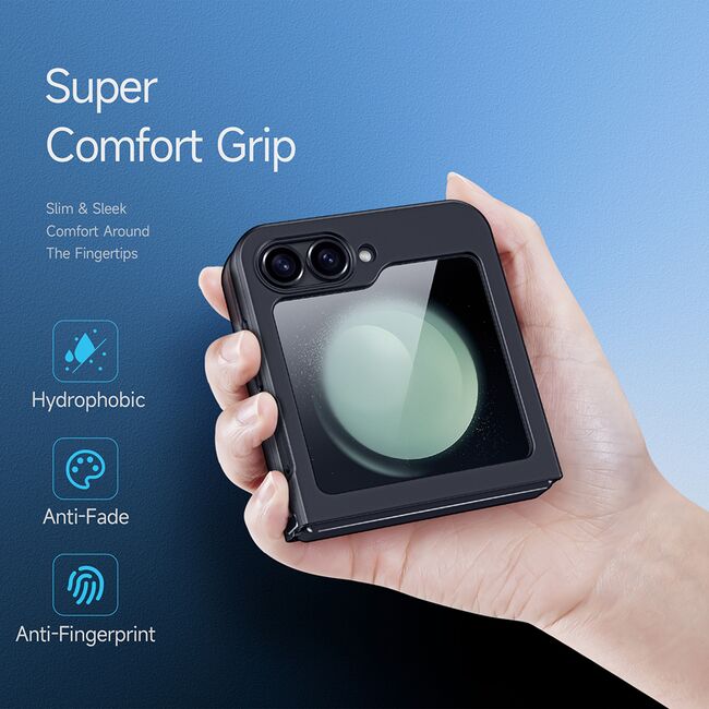 Husa Samsung Galaxy Z Flip 6 Dux Ducis Aimo, negru