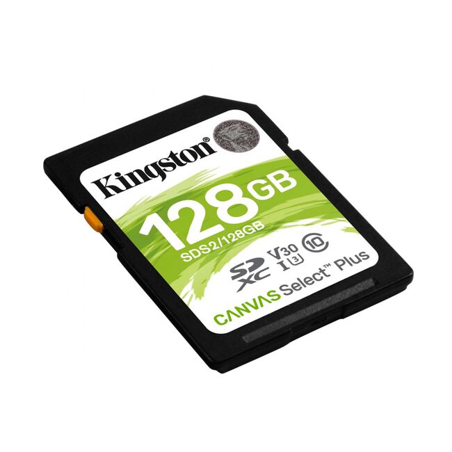Card memorie SDXC 128GB Kingston Canvas Select Plus, SDS2/128GB-SD