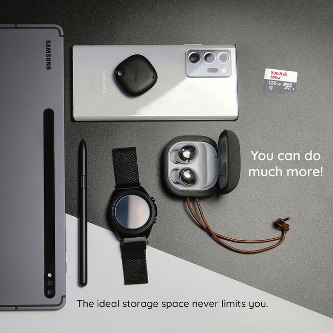 Card memorie 256GB SanDisk Ultra Android, gri, SDSQUNR-256G-GN3MN