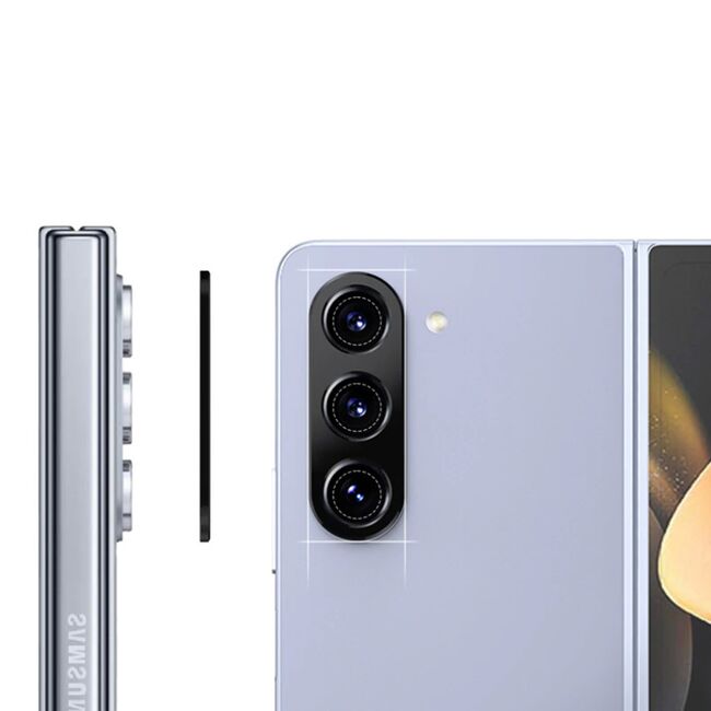 Folie camera Samsung Galaxy Z Fold 6 Techsuit Full Glass, negru