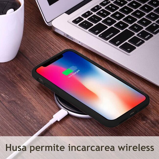 Husa Samsung Galaxy Z Flip 6 Techsuit Soft Edge Silicone, negru