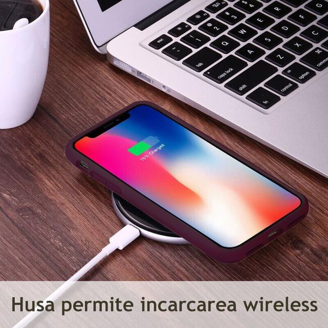 Husa Samsung Galaxy Z Flip 6 Techsuit Soft Edge Silicone, violet
