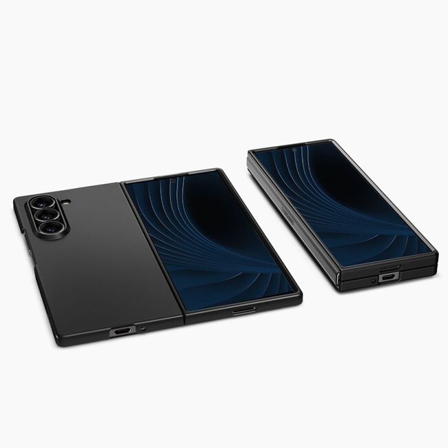 Husa premium pentru  Samsung Galaxy Z Fold 6 Spigen Air Skin - negru