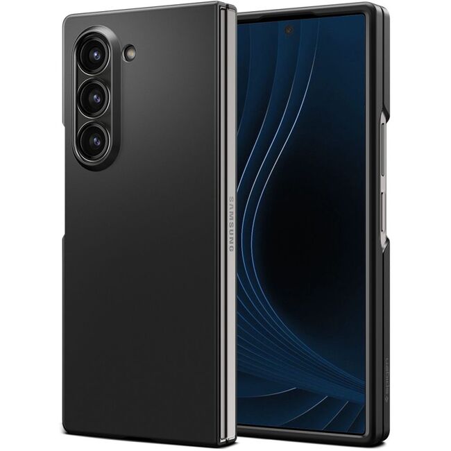 Husa premium pentru  Samsung Galaxy Z Fold 6 Spigen Air Skin - negru