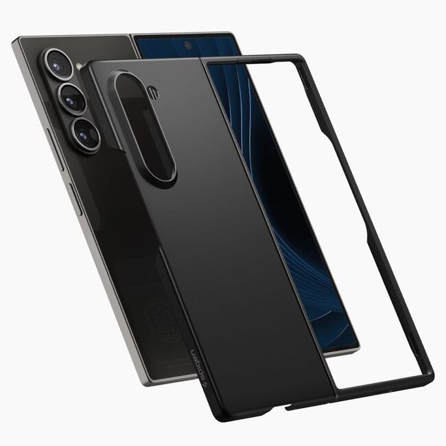 Husa premium pentru  Samsung Galaxy Z Fold 6 Spigen Air Skin - negru
