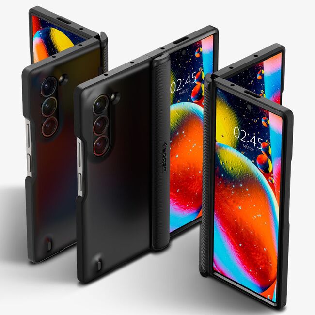 Husa Samsung Galaxy Z Fold 6 Spigen - slim armor pro - negru