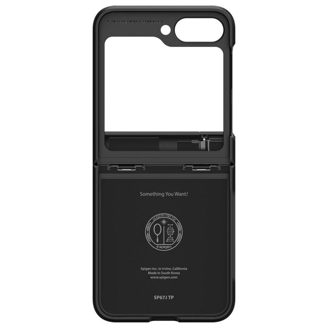 Husa Samsung Galaxy Z Flip 6 Spigen - tough armor - negru