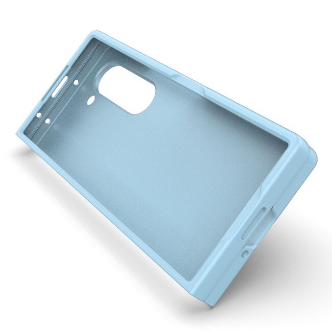 Husa pentru Samsung Galaxy Z Fold 6 Liquid Silicone, Microfibre Lining, Non-Slip Airbag Design, rosu