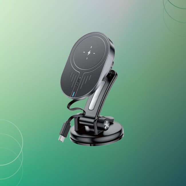 Suport auto cu incarcare wireless bord Yesido C313
