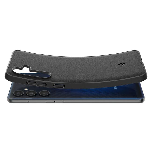 Husa Spigen - essential sand blast - Samsung Galaxy M55 - matte black