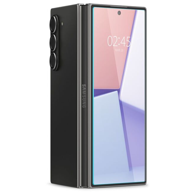 [Pachet 2x] Folie Samsung Galaxy Z Fold 6 Spigen Glas.tR EZ Fit, transparenta