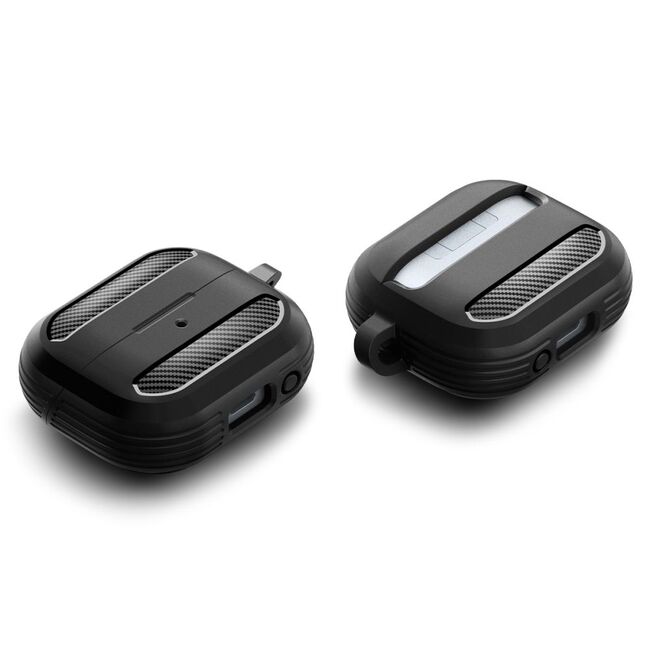 Husa Spigen - protection case rugged armor - pentru Samsung Galaxy Buds 3 / 3 Pro, carbine clip - negru