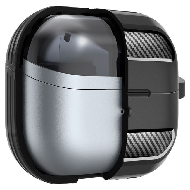Husa Spigen - protection case rugged armor - pentru Samsung Galaxy Buds 3 / 3 Pro, carbine clip - negru